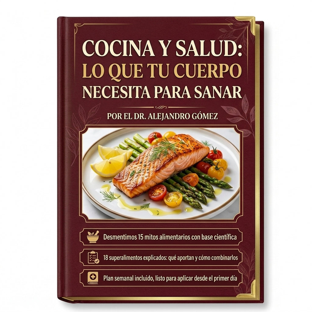 Cocina y Salud: Mitos, Superalimentos y Recetas Naturales | Ebook PDF