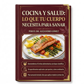 Cocina y Salud: Mitos, Superalimentos y Recetas Naturales | Ebook PDF