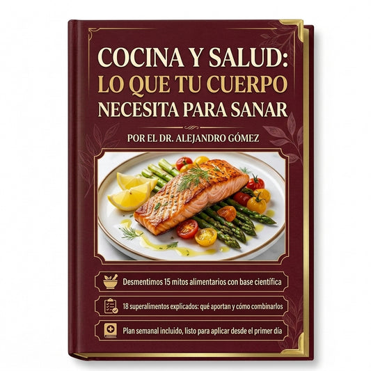 Cocina y Salud: Mitos, Superalimentos y Recetas Naturales | Ebook PDF